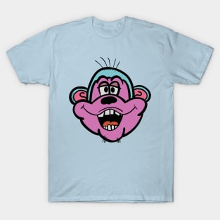 Monkey Head Light Blue T-Shirt